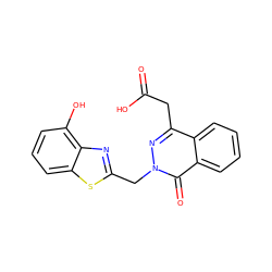 O=C(O)Cc1nn(Cc2nc3c(O)cccc3s2)c(=O)c2ccccc12 ZINC000013860741