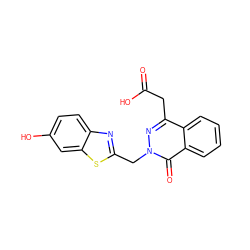 O=C(O)Cc1nn(Cc2nc3ccc(O)cc3s2)c(=O)c2ccccc12 ZINC000000596322