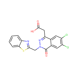 O=C(O)Cc1nn(Cc2nc3ccccc3s2)c(=O)c2cc(Cl)c(Cl)cc12 ZINC000013860803