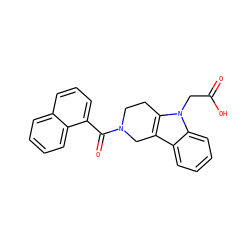 O=C(O)Cn1c2c(c3ccccc31)CN(C(=O)c1cccc3ccccc13)CC2 ZINC000096271032