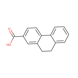 O=C(O)c1ccc2c(c1)CCc1ccccc1-2 ZINC000006116891