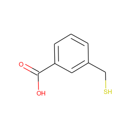 O=C(O)c1cccc(CS)c1 ZINC000020280687