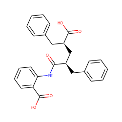 O=C(O)c1ccccc1NC(=O)[C@H](Cc1ccccc1)C[C@@H](Cc1ccccc1)C(=O)O ZINC000026506668