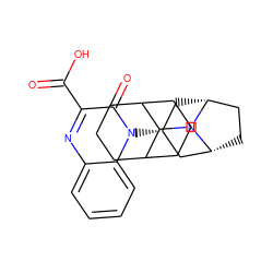 O=C(O)c1nc2ccccc2n([C@@H]2C[C@@H]3CC[C@H](C2)N3C2C3CCCC2CCC3)c1=O ZINC000114711307