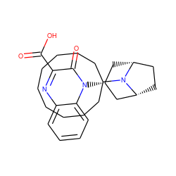 O=C(O)c1nc2ccccc2n([C@@H]2C[C@@H]3CC[C@H](C2)N3C2CCCCCCCCC2)c1=O ZINC000114711259