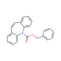 O=C(OCc1ccccc1)N1c2ccccc2C=Cc2ccccc21 ZINC000103231519