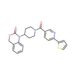 O=C(c1ccc(-c2cccs2)nc1)N1CCC(N2C(=O)OCc3ccccc32)CC1 ZINC000148662403