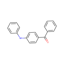 O=C(c1ccccc1)c1ccc(Nc2ccccc2)cc1 ZINC000013531328