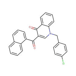 O=C(c1cn(Cc2ccc(Cl)cc2)c2ccccc2c1=O)c1cccc2ccccc12 ZINC000028864802