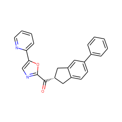 O=C(c1ncc(-c2ccccn2)o1)[C@H]1Cc2ccc(-c3ccccc3)cc2C1 ZINC000071319223