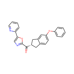 O=C(c1ncc(-c2ccccn2)o1)[C@H]1Cc2ccc(Oc3ccccc3)cc2C1 ZINC000071317584