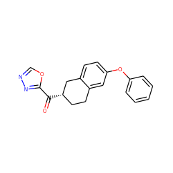 O=C(c1nnco1)[C@H]1CCc2cc(Oc3ccccc3)ccc2C1 ZINC000071329110