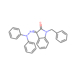 O=C1C(=NN(c2ccccc2)c2ccccc2)c2ccccc2N1Cc1ccccc1 ZINC001084500345