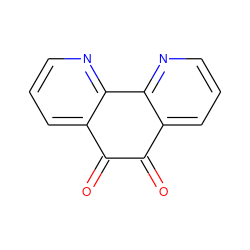 O=C1C(=O)c2cccnc2-c2ncccc21 ZINC000001580384