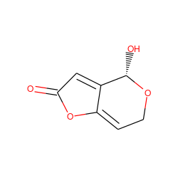 O=C1C=C2C(=CCO[C@H]2O)O1 ZINC000003874615