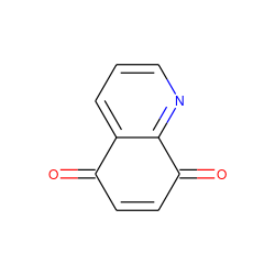 O=C1C=CC(=O)c2ncccc21 ZINC000001648910