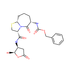 O=C1C[C@H](NC(=O)[C@@H]2CS[C@@H]3CCC[C@H](NC(=O)OCc4ccccc4)C(=O)N32)[C@H](O)O1 ZINC000026661982