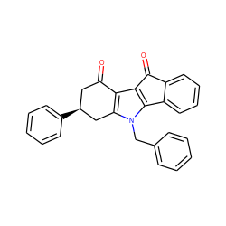 O=C1C[C@H](c2ccccc2)Cc2c1c1c(n2Cc2ccccc2)-c2ccccc2C1=O ZINC000006581001