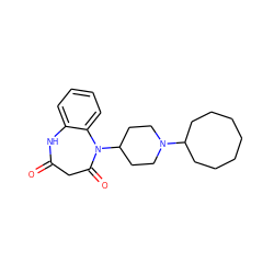 O=C1CC(=O)N(C2CCN(C3CCCCCCC3)CC2)c2ccccc2N1 ZINC000115714757