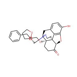 O=C1CC[C@@]2(OCCCc3ccccc3)[C@H]3Cc4ccc(O)c5c4[C@@]2(CCN3C[C@@H]2CCCO2)[C@H]1O5 ZINC000013518087