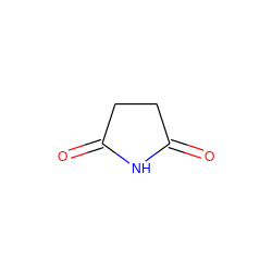 O=C1CCC(=O)N1 ZINC000005133396