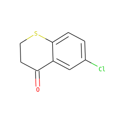 O=C1CCSc2ccc(Cl)cc21 ZINC000000106039