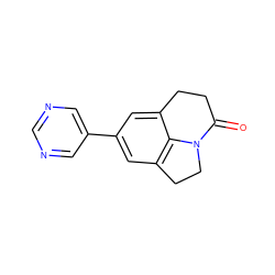 O=C1CCc2cc(-c3cncnc3)cc3c2N1CC3 ZINC000071329451