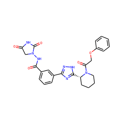 O=C1CN(NC(=O)c2cccc(-c3n[nH]c([C@H]4CCCCN4C(=O)COc4ccccc4)n3)c2)C(=O)N1 ZINC000299858450