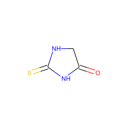 O=C1CNC(=S)N1 ZINC000001089842