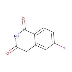 O=C1Cc2cc(I)ccc2C(=O)N1 ZINC000036244052