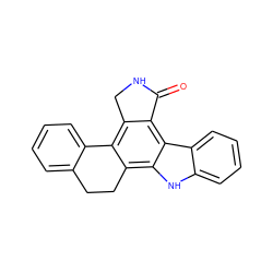 O=C1NCc2c3c(c4[nH]c5ccccc5c4c21)CCc1ccccc1-3 ZINC000014954808