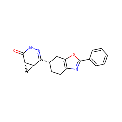 O=C1NN=C([C@H]2CCc3nc(-c4ccccc4)oc3C2)[C@@H]2C[C@H]12 ZINC000139405032