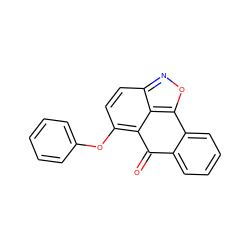 O=C1c2ccccc2-c2onc3ccc(Oc4ccccc4)c1c23 ZINC000000265973