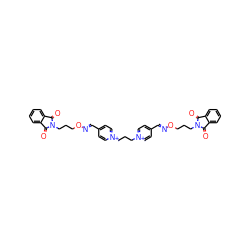 O=C1c2ccccc2C(=O)N1CCCO/N=C/c1cc[n+](CCC[n+]2ccc(/C=N/OCCCN3C(=O)c4ccccc4C3=O)cc2)cc1 ZINC000027989203