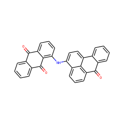 O=C1c2ccccc2C(=O)c2c(Nc3ccc4c5c(cccc35)C(=O)c3ccccc3-4)cccc21 ZINC000003953858