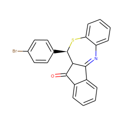 O=C1c2ccccc2C2=Nc3ccccc3S[C@H](c3ccc(Br)cc3)C12 ZINC000100505761