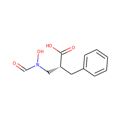 O=CN(O)C[C@@H](Cc1ccccc1)C(=O)O ZINC000013530338