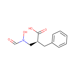 O=CN(O)C[C@H](Cc1ccccc1)C(=O)O ZINC000013530341