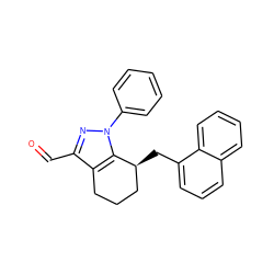 O=Cc1nn(-c2ccccc2)c2c1CCC[C@@H]2Cc1cccc2ccccc12 ZINC000026573108