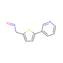 O=NCc1ccc(-c2cccnc2)s1 ZINC000169718683