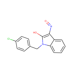 O=Nc1c(O)n(Cc2ccc(Cl)cc2)c2ccccc12 ZINC000101708326