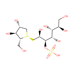 O=S(=O)(O)O[C@@H]([C@H](O)C[S@+]1C[C@@H](O)[C@H](O)[C@H]1CO)[C@@H](O)[C@H](O)[C@H](O)CO ZINC000071317226