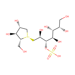 O=S(=O)(O)O[C@H]([C@H](O)C[S@+]1C[C@@H](O)[C@H](O)[C@H]1CO)[C@H](O)[C@H](O)[C@@H](O)CO ZINC000044460369