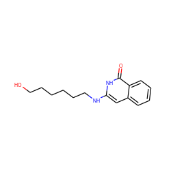 O=c1[nH]c(NCCCCCCO)cc2ccccc12 ZINC000096018445