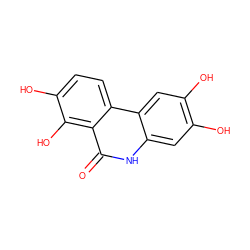 O=c1[nH]c2cc(O)c(O)cc2c2ccc(O)c(O)c12 ZINC000003815814