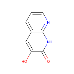 O=c1[nH]c2ncccc2cc1O ZINC000032915163