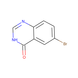 O=c1[nH]cnc2ccc(Br)cc12 ZINC000008647743