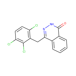 O=c1[nH]nc(Cc2c(Cl)ccc(Cl)c2Cl)c2ccccc12 ZINC000473114421