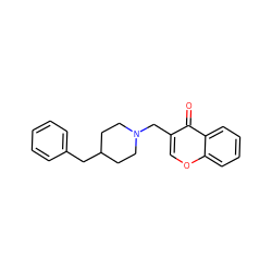 O=c1c(CN2CCC(Cc3ccccc3)CC2)coc2ccccc12 ZINC000003684202