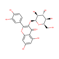 O=c1c(O[C@@H]2O[C@H](CO)[C@H](O)[C@@H](O)[C@@H]2O)c(-c2ccc(O)c(O)c2)oc2cc(O)cc(O)c12 ZINC000013424726